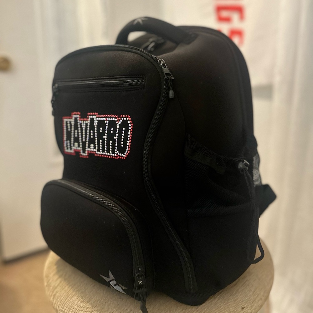 Black Navarro Rebel Backpack